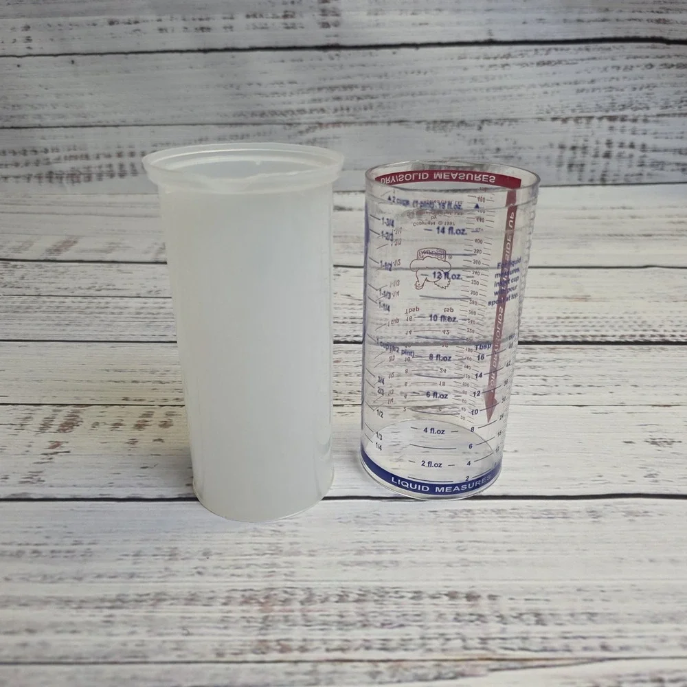 Pampered Chef Measure All Measuring Cup Reversable‎ Wet Dry Liquid Solid USA